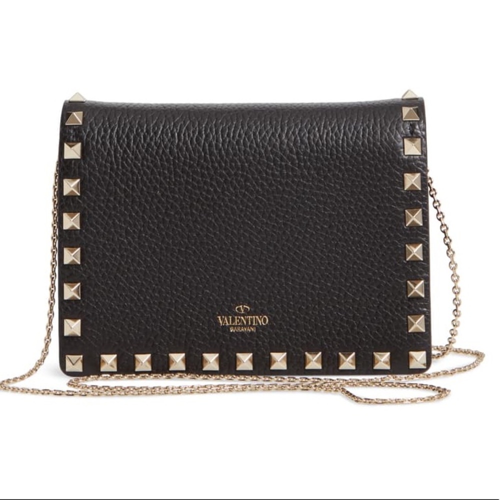 NWT Valentino Garavani  Rockstud Mini Bag Black